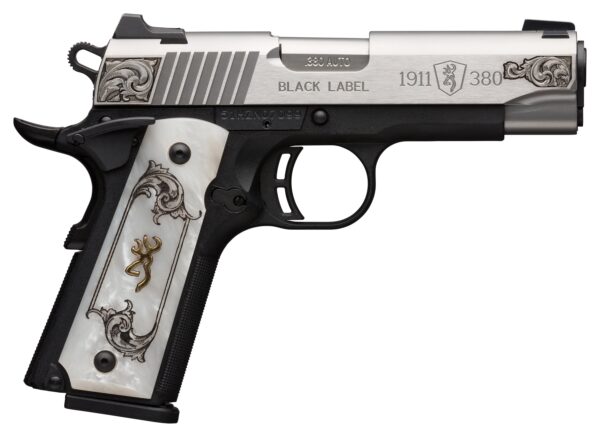 BG 1911-380 MED. S/S ENGRAVED