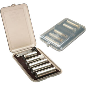 MTM Choke Tube Case 6 extended chokes Clear/Smoke