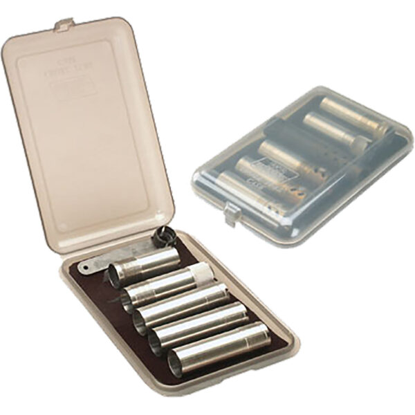 MTM Choke Tube Case 6 extended chokes Clear/Smoke