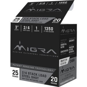MIGRA STAXD STEEL 20GA 3 1OZ #2-4 25/10