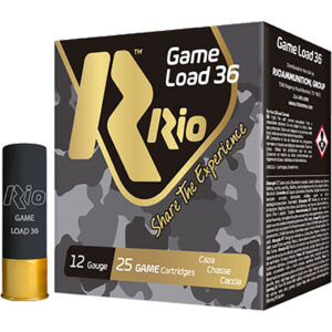 Rio Game Load 36 Hunting Loads 12 ga. 2 3/4 in. 1 1/4 oz. 8 Shot 25 rd.