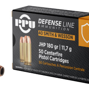 PRIVI .40 S&W JHP 180gr 50 Rds Ammo
