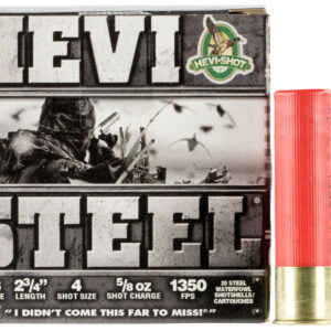 HEVI-SHOT HEVI STEEL 28GA 2.75" 5/8oz #4 25Rd