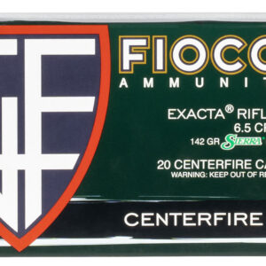 FIOCCHI 6.5 Creedmoor 142gr HPBT Matchking 20RD