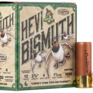 HEVI-SHOT HEVI BISMUTH 12 GA 2.75 IN 4 SHOT 1 1/4OZ- 25/BOX