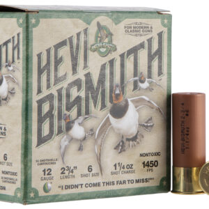 HEVI-SHOT HEVI BISMUTH 12 GA 2.75 IN 6 SHOT 1 1/4OZ- 25/BOX
