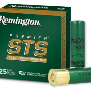 REMINGTON PREMIER STS TARGET LOAD 12GA 2-3/4IN 2-3/4DRAM 1OZ 8 AMMO 25RD
