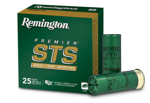 REMINGTON PREMIER STS TARGET LOAD 12GA 2-3/4IN3DRAM 1-1/8OZ 7.5 AMMO 25RD