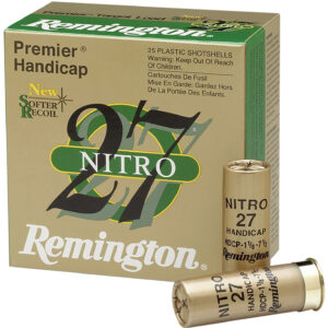 REMINGTON PREMIER NITRO 27 TARGET 12GA 2-3/4 HDCP 1OZ 7-1/2 AMMO 25RD