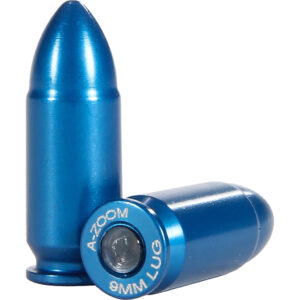 A-ZOOM 9MM LUGER Snap Cap BLUE 10PK