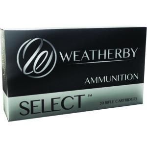 Weatherby Select Rifle Ammo 257 WBY 100 gr. Hornady Interlock 20 rd.
