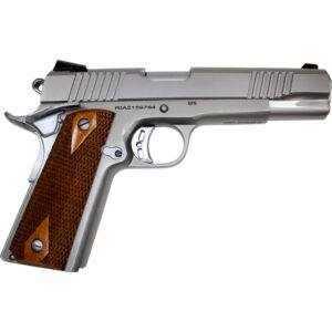Rock Island Rock Standard FS 1911 Pistol 45 ACP 5 in. Stainless 8 rd.