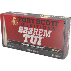 Fort Scott Munition Rifle Ammo 223 Rem. 55 gr. TUI 20 rd.