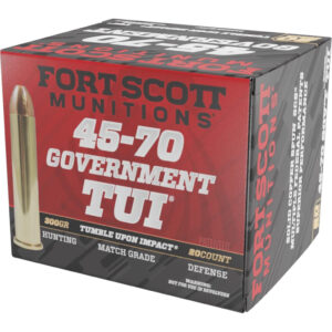 Fort Scott Munition Rifle Ammo 45-70 GOVT. 300 gr. TUI 20 rd.