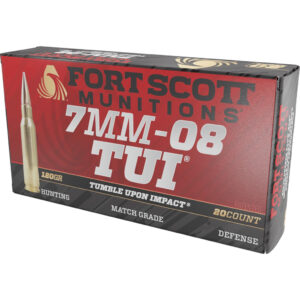 Fort Scott Munition Rifle Ammo 7mm-08 120 gr. TUI  20 rd.