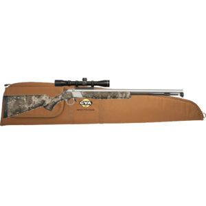 CVA Wolf V2 Muzzleloader Package 50 Cal. SS/True Timber Strata 24 in. w/Scope