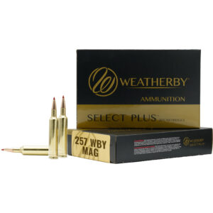 Weatherby Rifle Ammo 257 WBY 100 gr. Scirocco 20 rd.