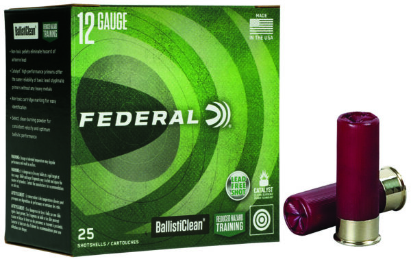FEDERAL 12GA BUCKSHOT AMMO 25RD