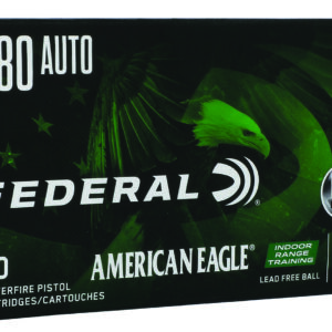 FEDERAL 380 AUTO 75GR LEAD FREE BALL AMMO 50RD