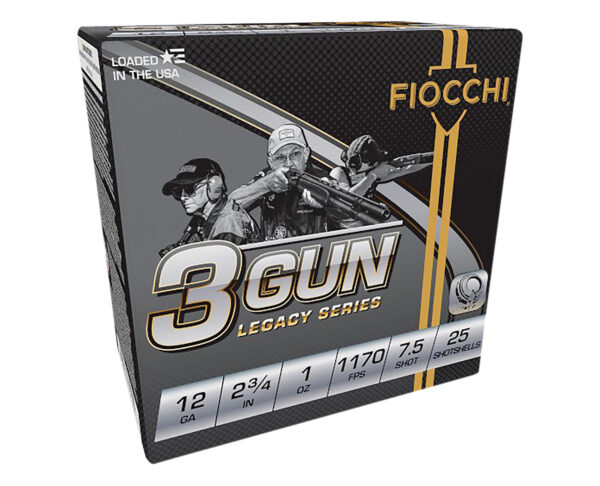 3-GUN MATCH 12GA 2 3/4" 1OZ 7 1/2 SHOT 1170FPS 25RD