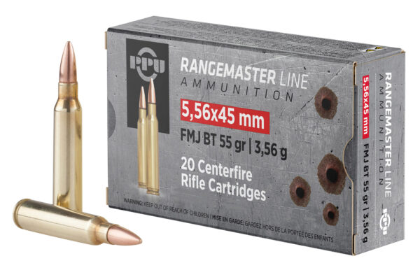 5.56x45 RangeMaster FMJBT 55gr Metal Can 1000 Rounds