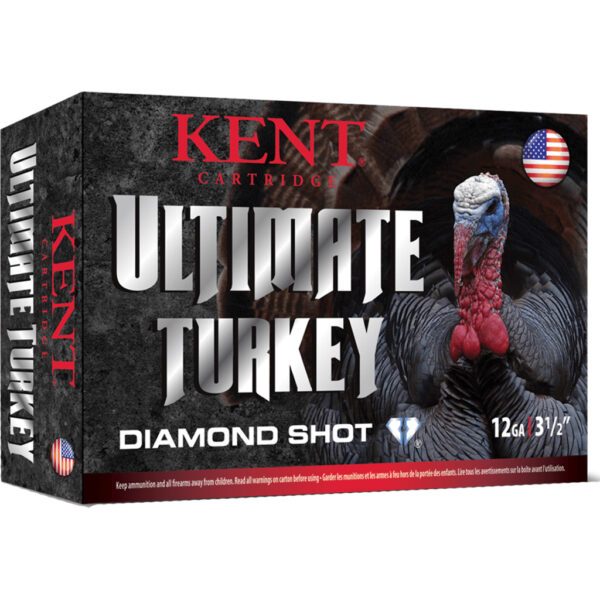 Kent Ultimate Diamond Shot Turkey Load 12 ga. 3 in. 1 3/4 oz. 4 Shot 10 rd.