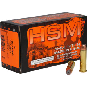 HSM Pro Pistol Hunter Ammunition 357 Mag. Sierra JSP 158 gr. 50 rd.