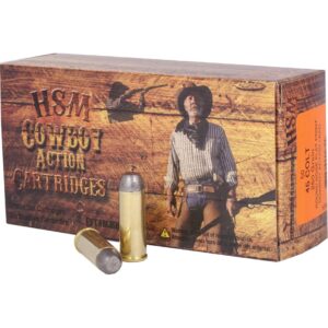 HSM Cowboy Action Handgun Ammunition 45 Colt 250 gr. 50 rd.