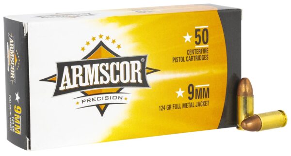 ARMS 50041            9MM  124 FMJ           50/20