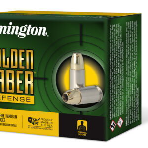 REMINGTON GOLDEN SABER DEFENSE 380 AUTO 102GR BJHP AMMO 20RD