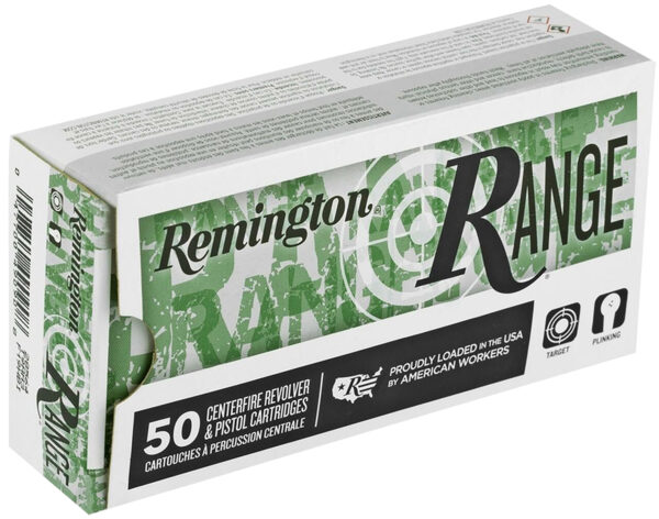 REMINGTON RANGE CLEAN 380 AUTO 95GR FNEB AMMO 50RD