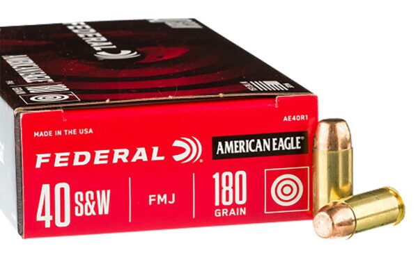 FEDERAL 40 S&W 180GR FMJ CHAMPION LOOSE PACK AMMO 400RD