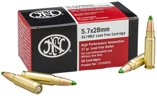 FN 10700020    SS198LF       5.7X28 27GR JHP 50/40
