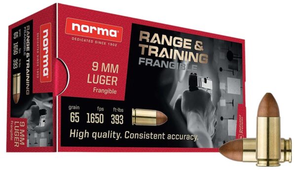 NORMA 630140050   9MM 65GR FRANGIBLE NXD     50/20