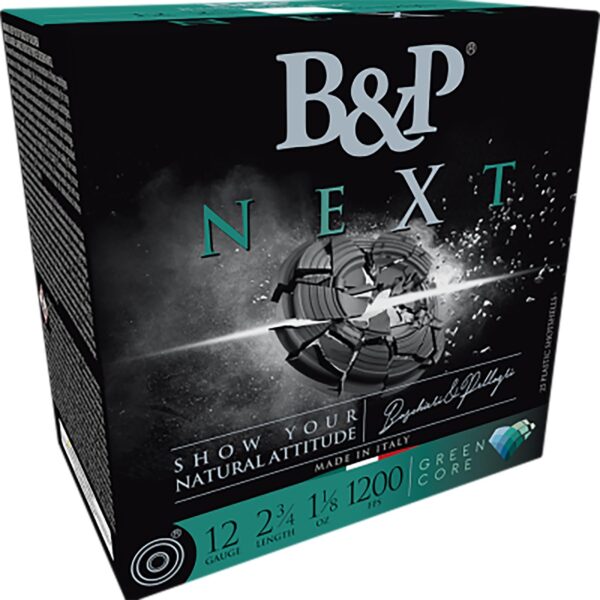 B&P 12B18NX8  NEXT 12G 1 1/8 OZ GREEN CORE   25/10