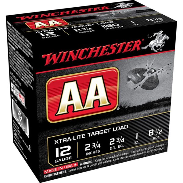 Winchester AA Xtra-Lite Load 12 ga. 2.75 in. 1 oz. 8.5 Shot 25 rd.