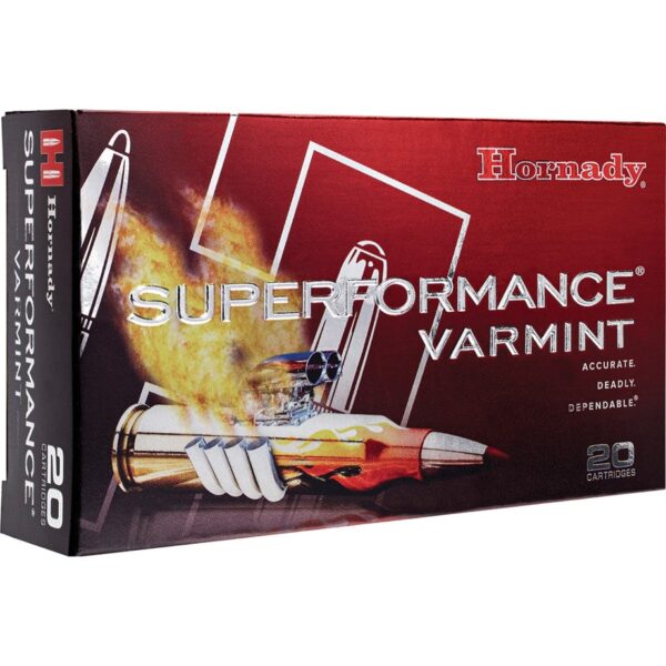 Hornady Superformance Varmint Rifle Ammo 223 Rem. 53 gr. V-Max 20 rd.