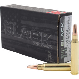 Hornady Black Rifle Ammo 5.56 NATO 75 gr. Interlock HD SBR Black 20 rd.