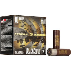 Federal Premium Black Cloud Waterfowl Shotgun Ammo 10 ga. 3.5 in. 1 5/8 oz. 2 Shot 25 rd.
