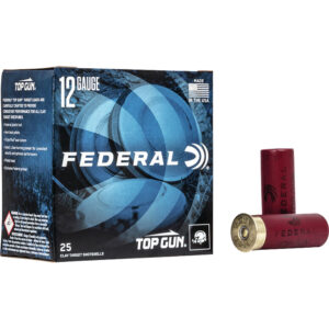 Federal Top Gun Shotgun Ammo 12 ga. 2.75 in. 2 3/4 Dr. 1 oz. 8 Shot 25 rd.