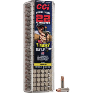 CCI Stangers Rimfire Ammo 22 LR. 32 gr. CPHP 100 rd.