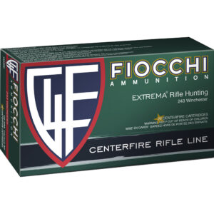 Fiocchi Field Dynamics Centerfire Rifle Ammo 243 Win. 100 gr. PSP 20 rd.