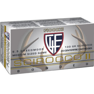 Fiocchi Hyperformance Hunt Rifle Ammo 6.5 Creedmoor 130 gr. SST 20 rd.