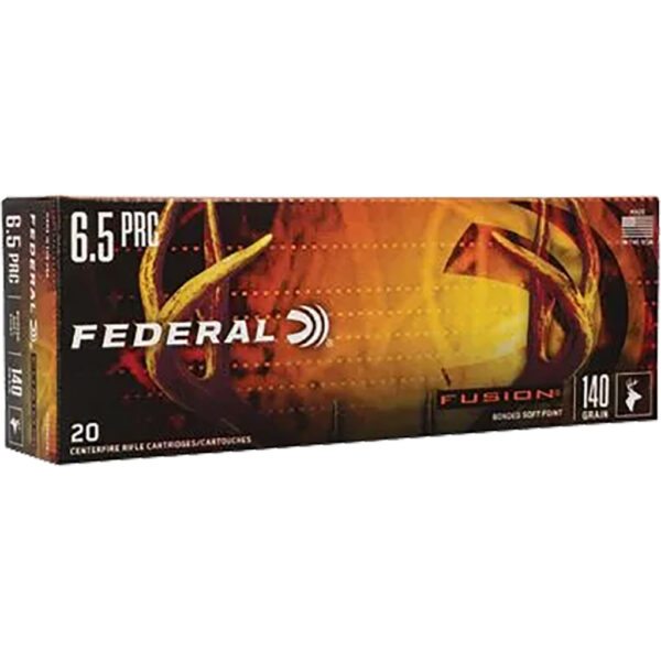 Federal Fusion Rifle Ammo 6.5 PRC 140 gr. Fusion 20 rd.