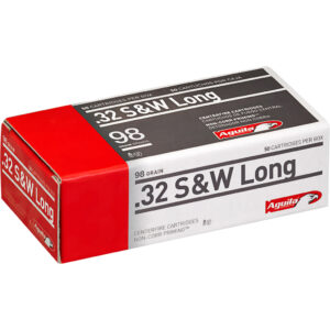Aguila Pistol Ammo 32 S&W Long 98 gr. LRN 50 rd.