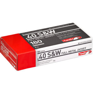 Aguila Pistol Ammo 40 S&W 180 gr. FMJ 50 rd.