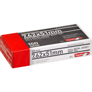 Aguila Rifle Ammo 7.62x51mm 150 gr. FMJBT 20 rd.