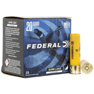 Federal Premium Upland Wing-Shok Ammo 20 ga. 3 in. 1 1/4 oz. 6 Shot 25 rd.