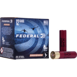 Federal Speed-Shok Load 12 ga. 3 in. 1 3/8 oz. 4 Shot 25 rd.