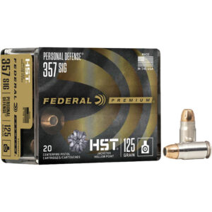 Federal Premium Personal Defense Handgun Ammo 357 Mag. HST JHP 20 rd.